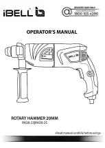 iBell RH20-23 Operator'S Manual preview