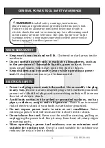 Preview for 4 page of iBell RH28-101 Operator'S Manual