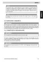 Preview for 111 page of Iberital EXPRESSION PRO Installation And Operation Manual