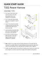 Preview for 2 page of IBEX TS52 Quick Start Manual