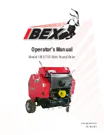 Preview for 1 page of IBEX TX31 Operator'S Manual