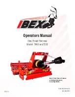 Preview for 1 page of IBEX TX40 Operator'S Manual