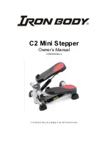 Предварительный просмотр 1 страницы IBF IRON BODY FITNESS IRON BODY C2 Owner'S Manual