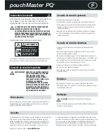 Preview for 5 page of ibico pouchmaster pq Instruction Manual