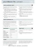 Preview for 16 page of ibico pouchMaster Pro Instruction Manual