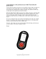 Preview for 2 page of iBike Gen III Operating Instructions Manual