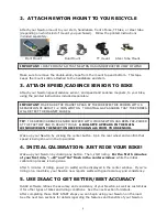 Preview for 5 page of iBike Newton Operating Instructions Manual