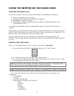 Preview for 13 page of iBike Newton Operating Instructions Manual