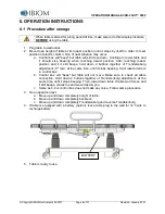 Предварительный просмотр 8 страницы IBIOM Instruments ECHO-FLEX 5002 Operation Manual