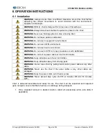 Предварительный просмотр 8 страницы IBIOM Instruments HEMA+ Operation Manual