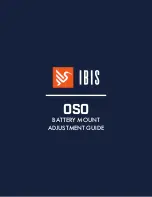 Preview for 1 page of ibis OSO Adjustment Manual