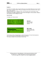 Preview for 3 page of ibis SiViB  Display Operating Instructions