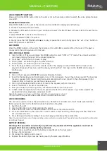 Предварительный просмотр 5 страницы Ibiza sound 10-5584 Instruction Manual