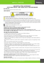 Предварительный просмотр 7 страницы Ibiza sound 10-5584 Instruction Manual