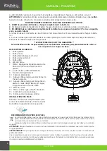 Предварительный просмотр 8 страницы Ibiza sound 10-5584 Instruction Manual