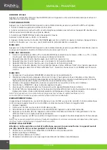 Предварительный просмотр 10 страницы Ibiza sound 10-5584 Instruction Manual