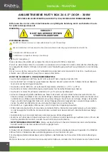 Предварительный просмотр 12 страницы Ibiza sound 10-5584 Instruction Manual