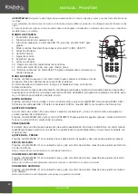 Предварительный просмотр 24 страницы Ibiza sound 10-5584 Instruction Manual