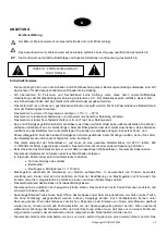 Предварительный просмотр 10 страницы Ibiza sound 15-6048 Instruction Manual