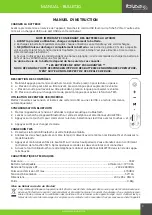 Предварительный просмотр 3 страницы Ibiza sound BULLET30 Instruction Manual