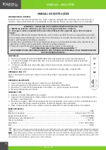 Предварительный просмотр 10 страницы Ibiza sound BULLET30 Instruction Manual