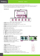 Preview for 4 page of Ibiza sound CSX10 Manual