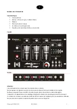 Preview for 5 page of Ibiza sound DJ21USB-MKII Owner'S Manual