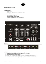 Preview for 7 page of Ibiza sound DJ21USB-MKII Owner'S Manual