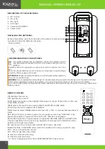 Preview for 4 page of Ibiza sound FREESOUND350-CD Manual