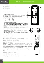 Preview for 24 page of Ibiza sound FREESOUND350-CD Manual