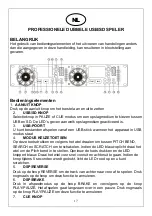 Preview for 17 page of Ibiza sound IDJ-2 User Manual