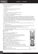 Preview for 4 page of Ibiza sound LOUNGE28 Manual