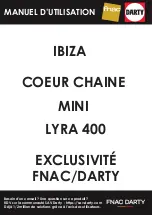 Ibiza sound LYRA400 User Manual preview