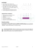 Preview for 10 page of Ibiza sound MIX500BT Instruction Manual