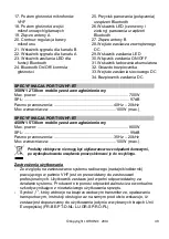 Preview for 49 page of Ibiza sound PORT15VHF-BT Manual