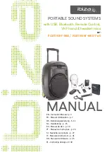 Ibiza sound PORT15VHF-MKII Instruction Manual preview