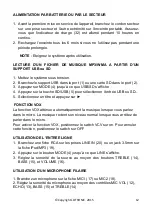 Preview for 12 page of Ibiza sound PORT225VHF-BT Manual