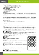 Preview for 6 page of Ibiza sound PORT8VHF-MKII-TWS Manual