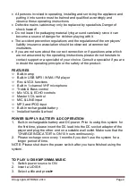 Preview for 4 page of Ibiza sound PORT8VHF-N Manual