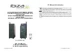 Ibiza sound PORT9TFT-VHF User Manual preview