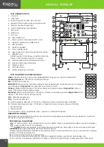 Preview for 18 page of Ibiza sound RX18A-BT Manual