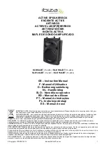 Ibiza sound SLK8A-BT Instruction Manual preview