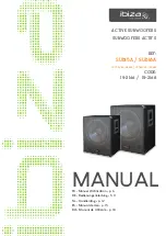 Preview for 1 page of Ibiza sound SUB15A Manual