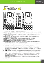 Preview for 11 page of Ibiza sound ULTRA-STATION Manual