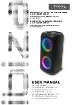 Ibiza sound VENUS600 User Manual предпросмотр