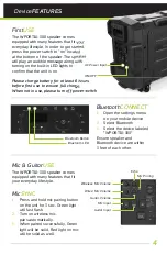 Preview for 4 page of Ibiza sound WPORT10-300 User Manual