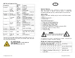 Preview for 3 page of Ibiza 15-1025 User Manual