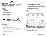 Preview for 5 page of Ibiza 15-1025 User Manual