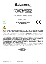 Предварительный просмотр 1 страницы Ibiza 15-1036 User Manual