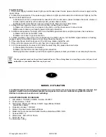 Предварительный просмотр 5 страницы Ibiza 15-1156 User Manual